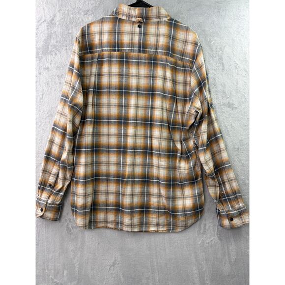 United by Blue Yellow Plaid Button Down - Size XL - Picture 2 of 6